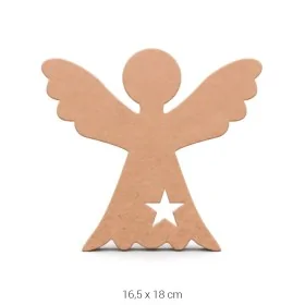 H117 Melek Ham Ahşap Boyanabilir Obje